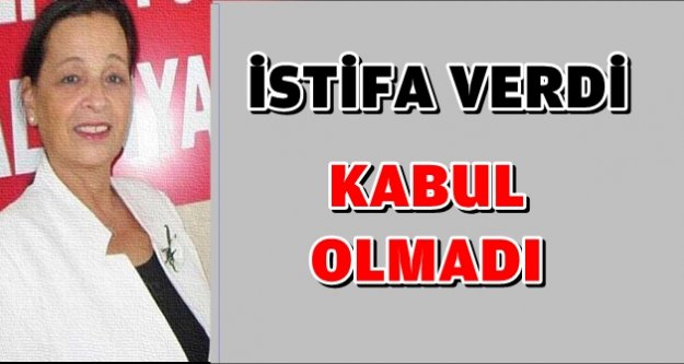 YILDIRIM'IN İSTİFASI KABUL OLMADI