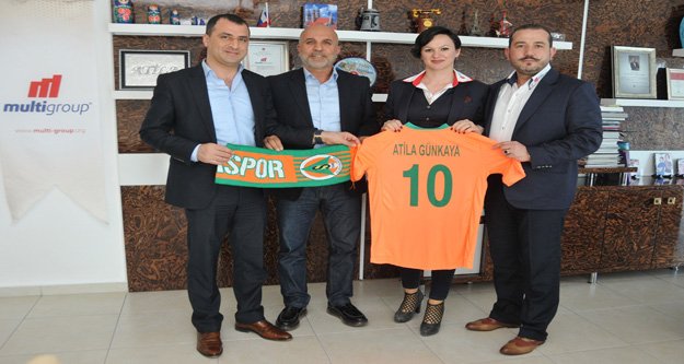 MULTİGROUP ALANYASPOR YÖNETİMİ'NDEN ZİYARET