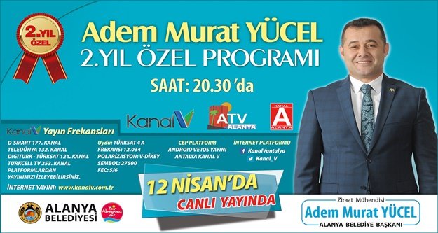 YÜCEL, 3 AYRI TV PROGRAMINDA 2 YILINI ANLATACAK