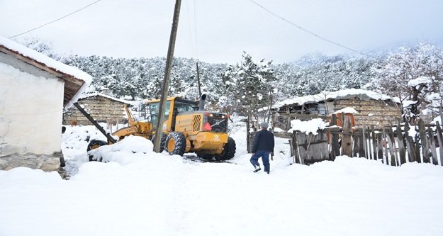 Kardan kapanan 6 mahalle yolu açılıyor