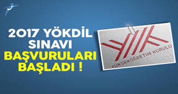 YÖKDİL Sınavı başvuruları başladı