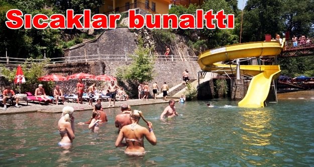 Alanyalı deniz ve Dimçayı'na koşuyor