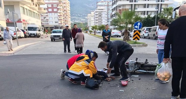 Alanya'da feci kaza: 1 ağır yaralı