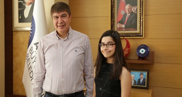 Türel’in ABD’ye gönderdiği Elif, eyalet birincisi oldu