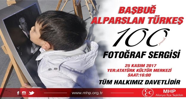 Türkeş anısına fotoğraf sergisi