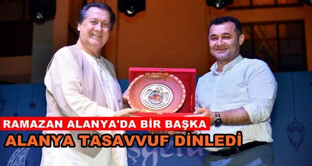 Ahmet Özhan Alanya ile buluştu