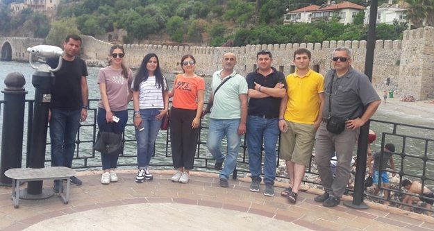 Alanya'yı keşfe çıktılar