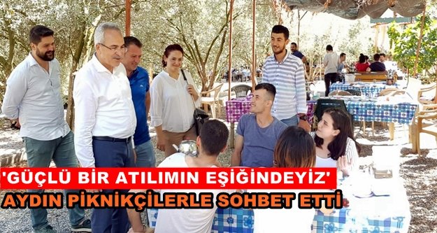 Milletvekili Aydın: “İstikrarın güvencesi AK Parti”