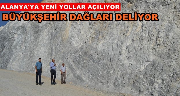 Alanya Kuş Yuvası ve Yalçı Yolu genişletiliyor