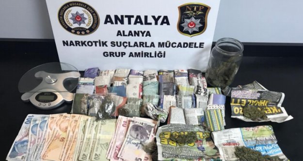 Alanya'da uyuşturucu operasyonu: 2 gözaltı var