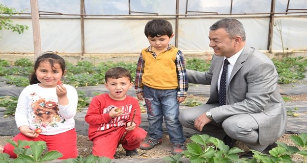 Çocuklar tarım öğrenecek