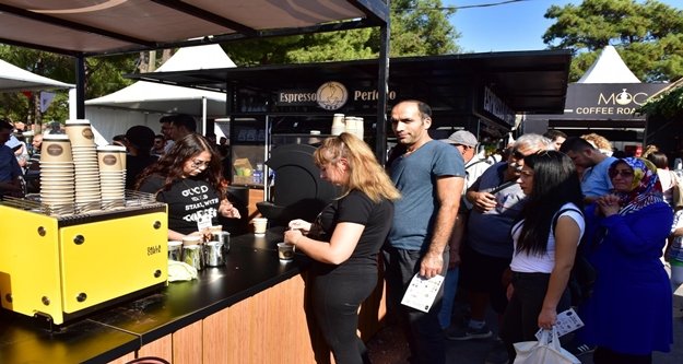 Kahve festivaline rekor ziyaretçi