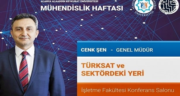 TÜRKSAT Genel Müdürü ALKÜ’ye geliyor