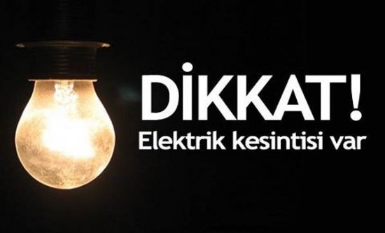 Dikkat! Alanya'da elektrik kesintisi var!