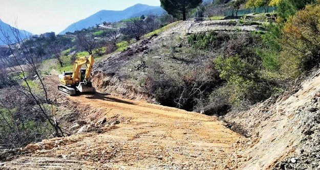 Alanya’da heyelanın kapattığı o yollar açılıyor