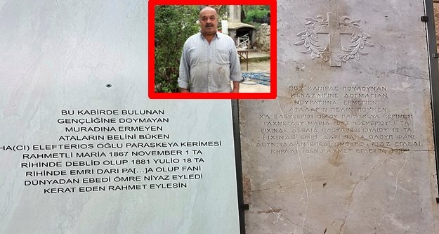 Alanya’daki şeker tezgahı 138 yıllık mezar taşı çıktı