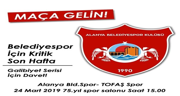 Belediyespor’un kader maçına saatler kaldı!