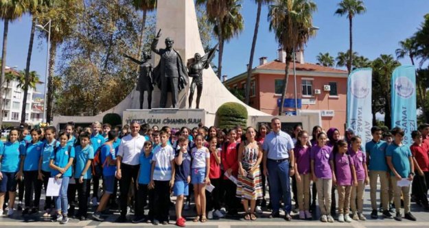 Alanya'da dünyanın çevresini ölçtüler