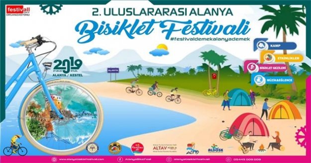 Uluslararası Alanya Bisiklet Festivali'nin hazırlıkları başladı