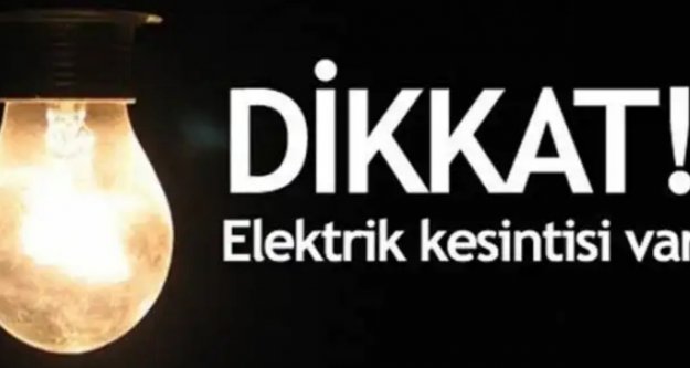 Dikkat! Alanya'nın bu mahallelerinde elektrik kesintisi var