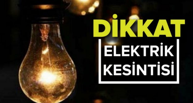 Dikkat! Alanya'nın bu mahallelerinde elektrik kesintisi var