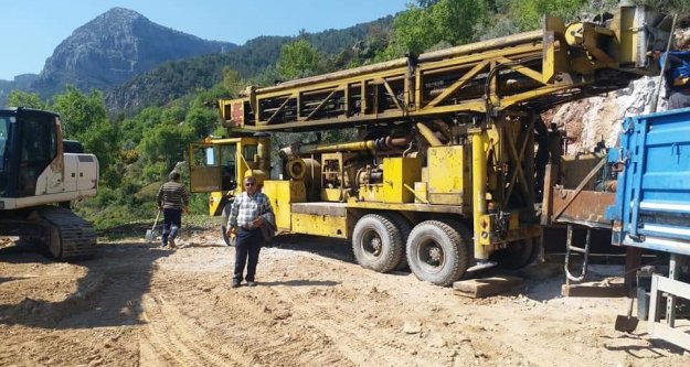 Muhtar Günay'dan Böcek'e içme suyu teşekkürü