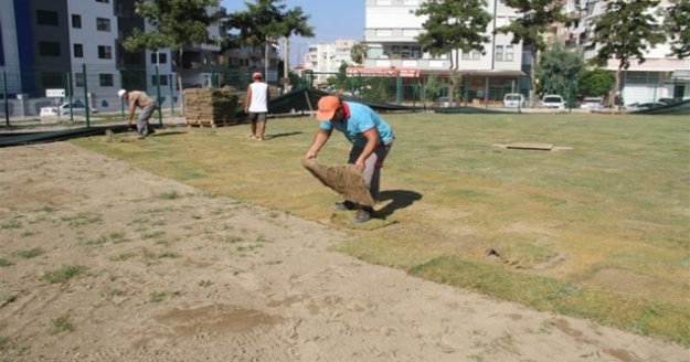 Zimbitlik antrenman sahası genişletildi