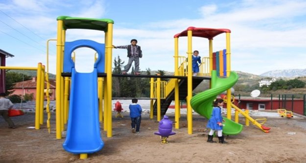 Alanya Belediyesi park hazırlığında