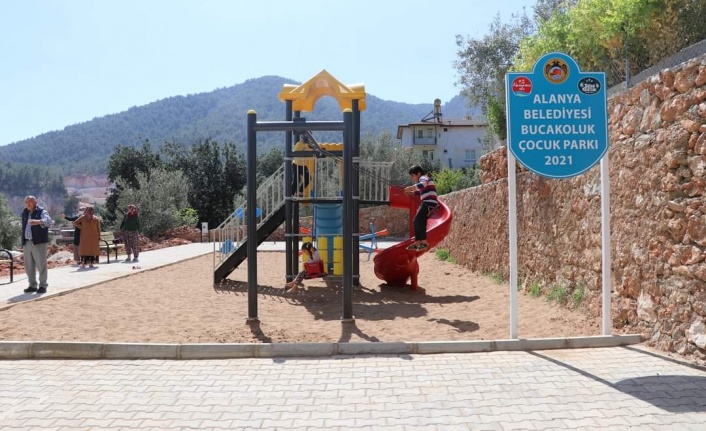 Alanya Belediyesi'nden yeni park