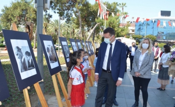 Alanya’da ‘Atatürk Çocukları’ konulu sergi açıldı