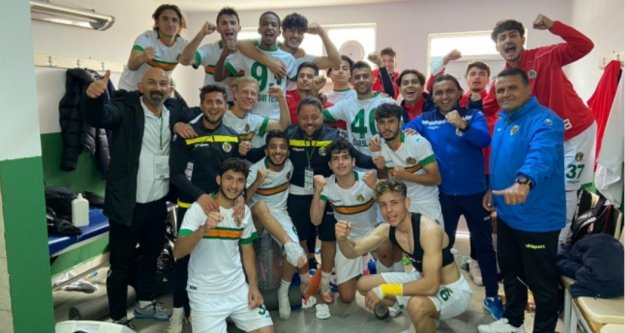 Alanyaspor'lu gençler galip