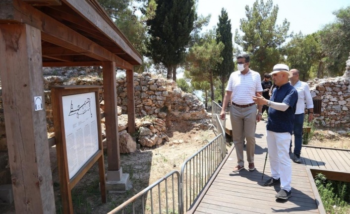 Alanya Kalesi'nde kazı çalışmaları sürüyor