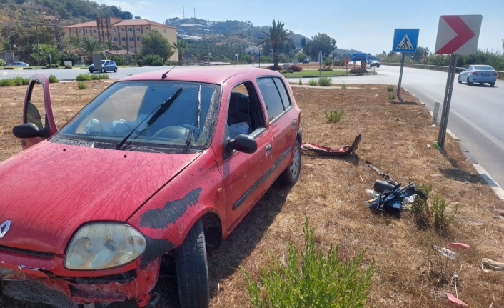 Alanya İyi Parti'de kaza şoku