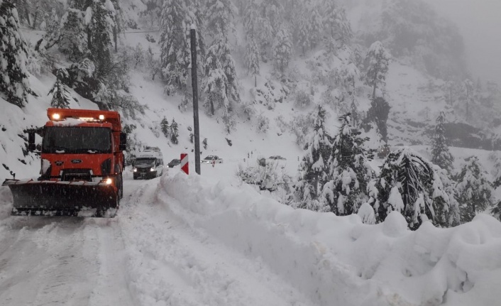 Alanya ve çevresi için kar yağışı uyarısı