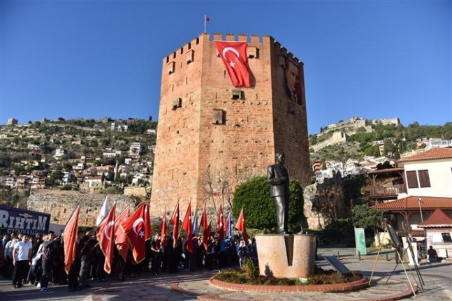 Atatürk’ün Alanya’ya gelişinin 87’nci yıl dönümü kutlanacak