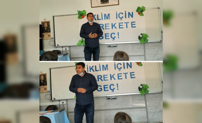 İklim krizine dikkat çektiler