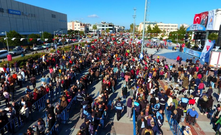 Muratpaşa’da Karadeniz rüzgarı: 1 ton hamsi dağıtılacak