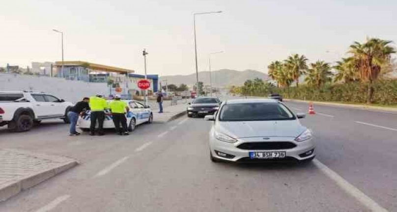 Gazipaşa'da trafikte bayram denetimi