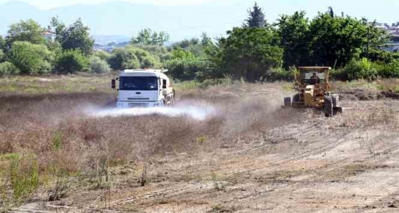 Manavgat Belediyesi'nden yangın önlemi