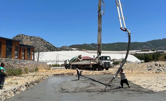 Alanya'da Avokado Paketleme Tesisi inşaatına başlandı