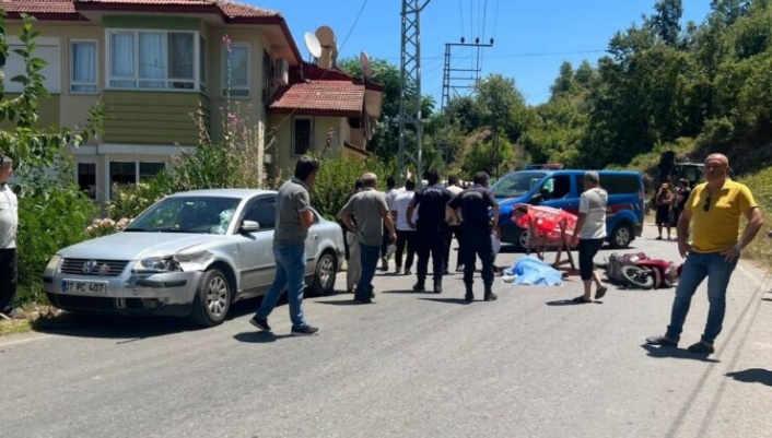 Alanya’da feci kaza! Motosiklet sürücüsü öldü