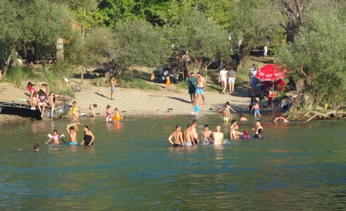 Manavgat Irmağı'nda tehlikeli serinlik