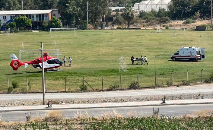 Ambulans helikopter karaciğer enfeksiyonu kapan hasta için havalandı