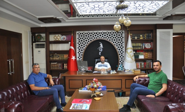 Başkan Toklu'dan Müftü İlhan'a 'Hayırlı Olsun' ziyareti