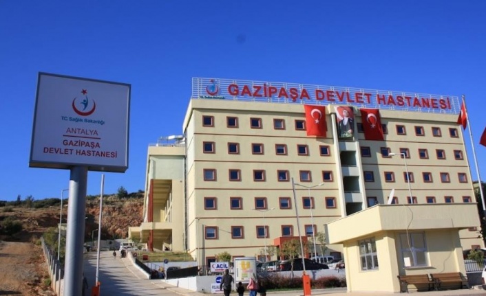 Gazipaşa Devlet Hastanesi'ne 7 ayda 201 bin 485 hasta başvurdu