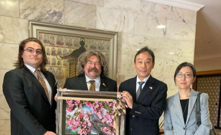 Yaşam Tasarım Lisesi'nden Japon Büyükelçiği'ne ziyaret