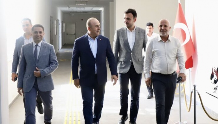 Çavuşoğlu’ndan “hayırlı olsun” ziyareti