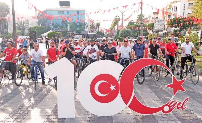 Alanya'da 100. yıl bisiklet turu