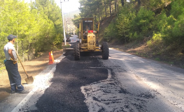 Alanya'da yollar kışa hazırlanıyor