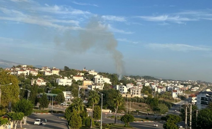 Manavgat'taki makilik yangını korkuttu